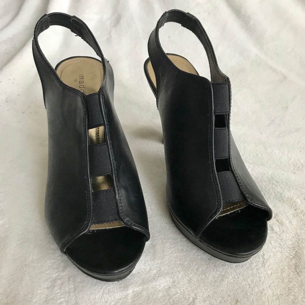 Black Ankle Strap Heels